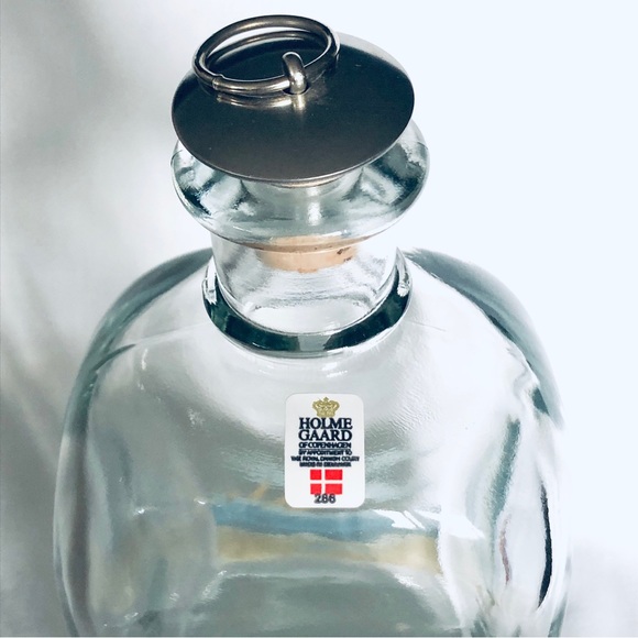 Vintage Holmegaard Danish Glass Bottle Decanter Michael Bang Danmark Beach House - Picture 3 of 7